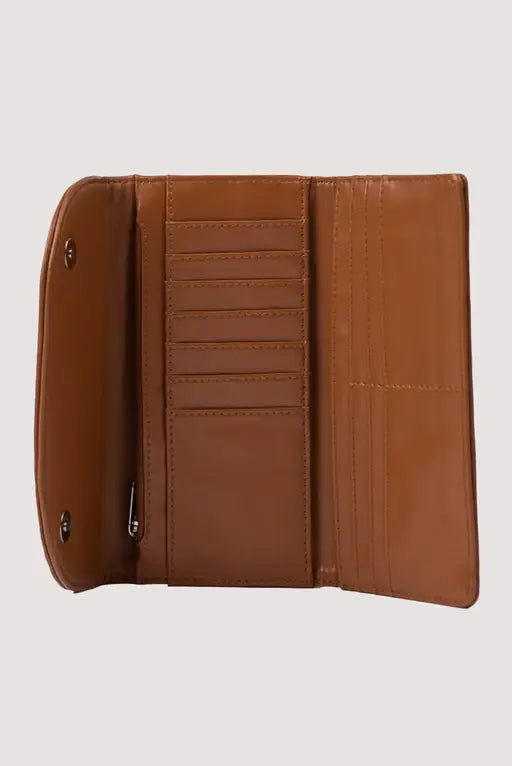 Rusty eve flap wallet-Brown