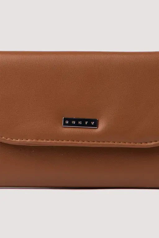 Rusty eve flap wallet-Brown