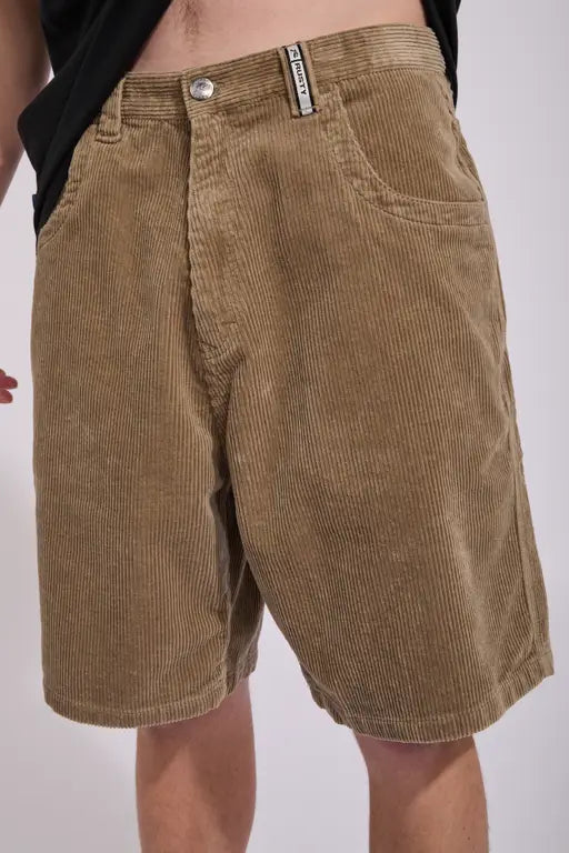 Rusty Flip Daddy Cord Shorts