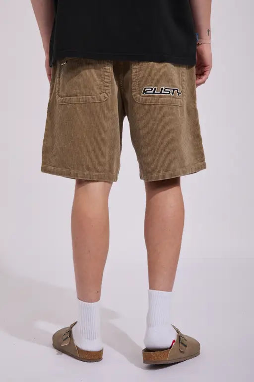 Rusty Flip Daddy Cord Shorts