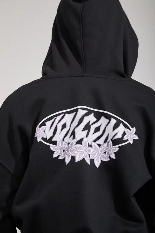 Volcom Get Up Zip Crop Hood