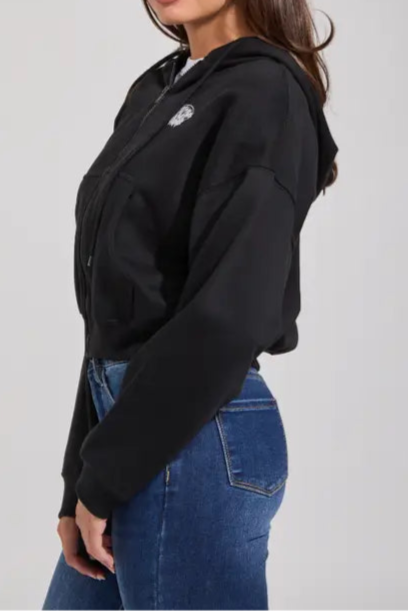 Volcom Get Up Zip Crop Hood