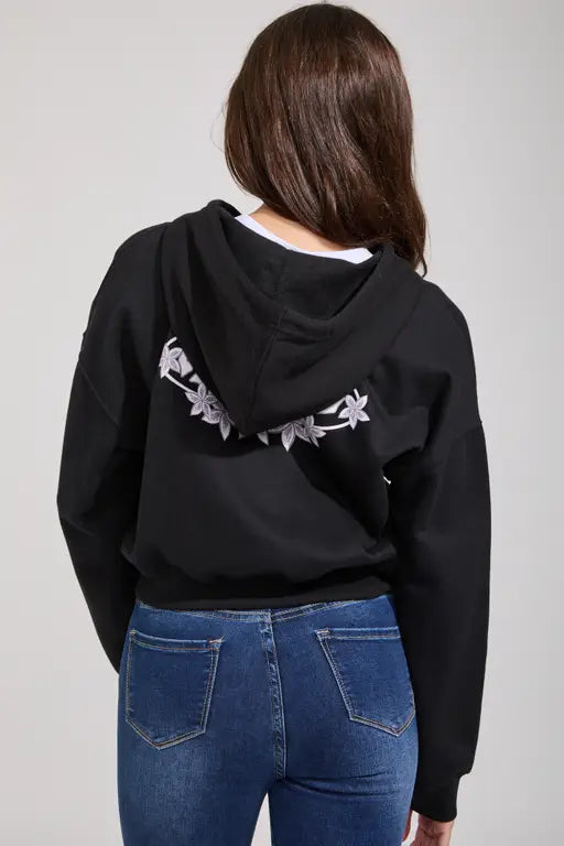 Volcom Get Up Zip Crop Hood