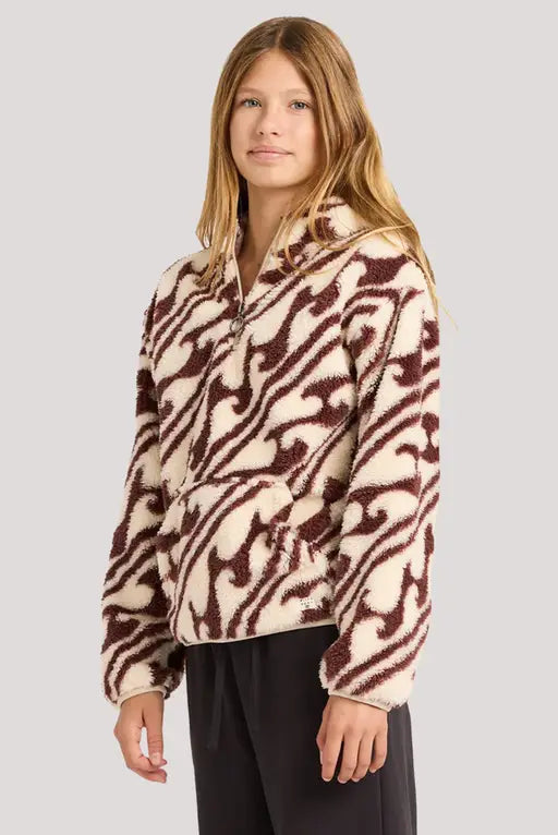 Billabong Dark Wave Half Zip Youth Hoodie