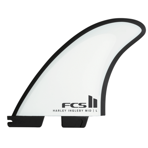 FCS ll Harley Mid PC Large White Tri Retail Fins