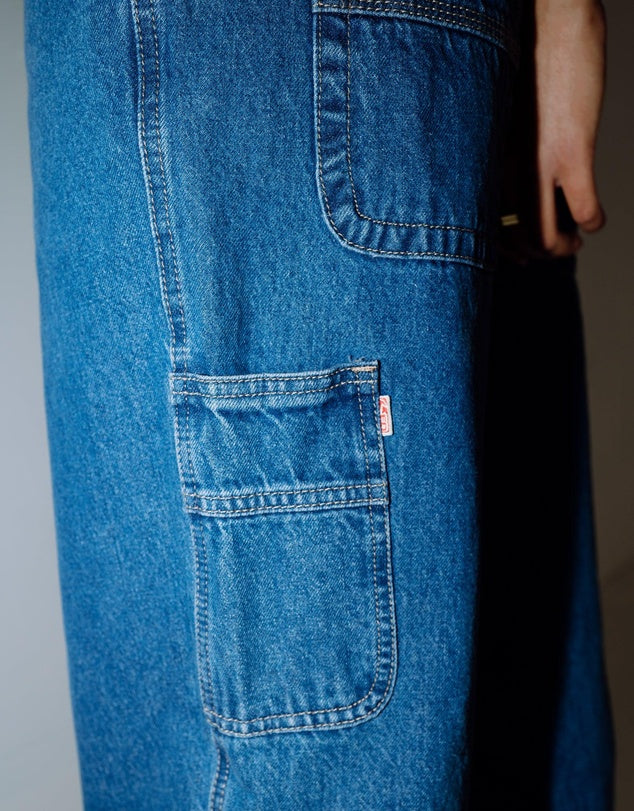 Rusty Risque Bethany Baggy Low Rise Denim Jean