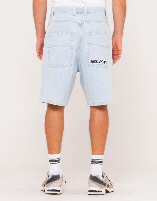 Rusty Flip Daddy 2.0 Jort- Sky Blue Heather
