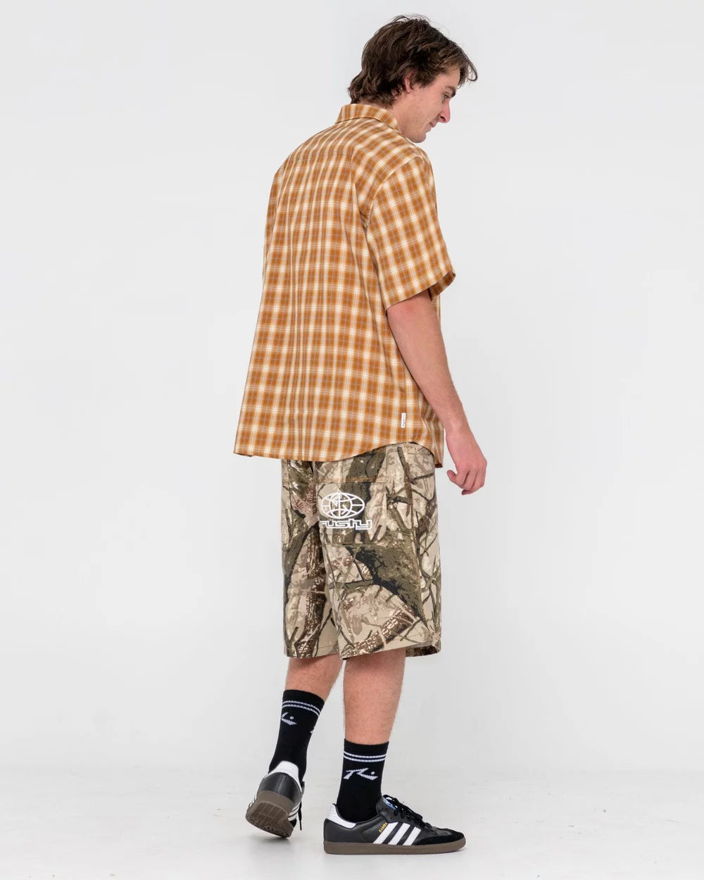 Rusty Flip Rambo Camo Jort