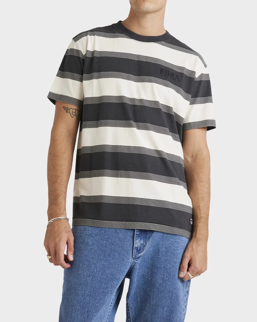 RVCA benj stripe tee