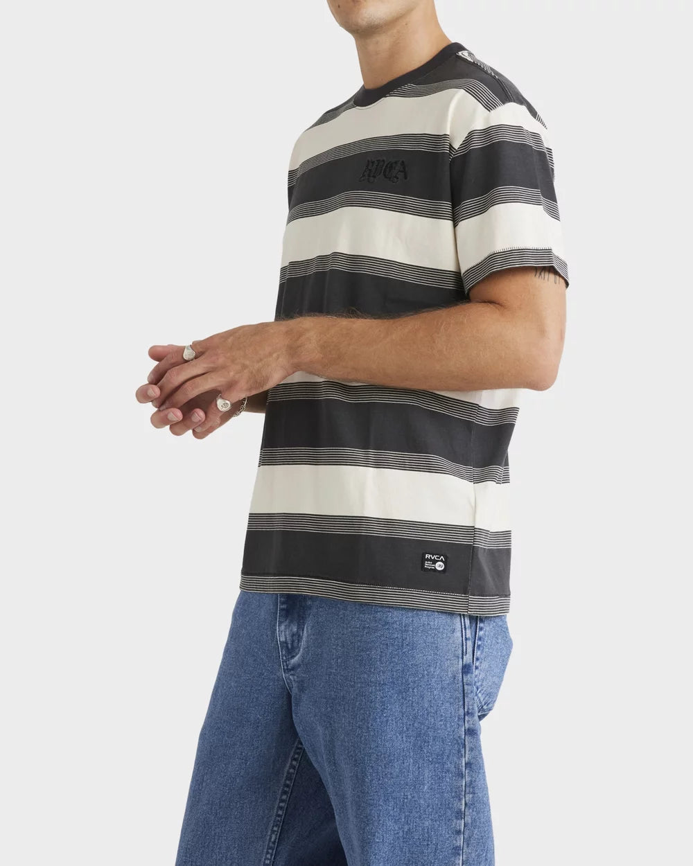 RVCA benj stripe tee