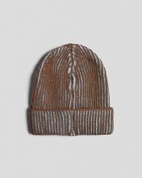 Rusty pixel beanie