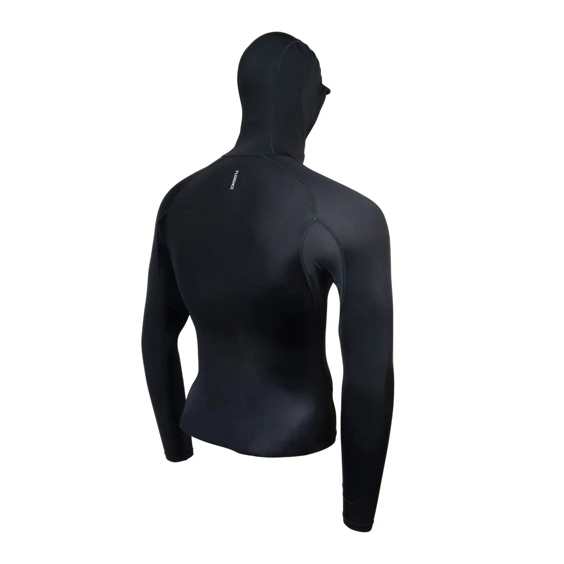 FLORENCE STANDARD ISSUE LONG SLEEVE HOODED RASH GUARD BLACK
