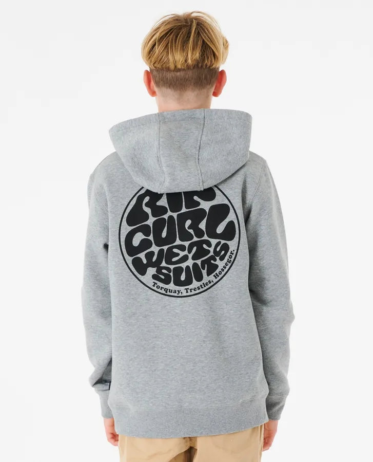 Ripcurl wetsuit icon hood- Grey