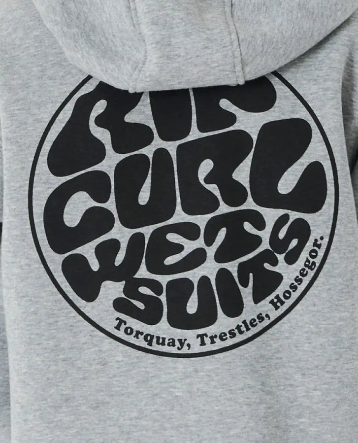 Ripcurl wetsuit icon hood- Grey