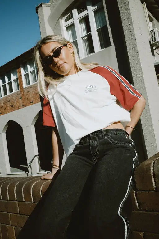 Rusty Mindless Collegiate OG Oversized Tee