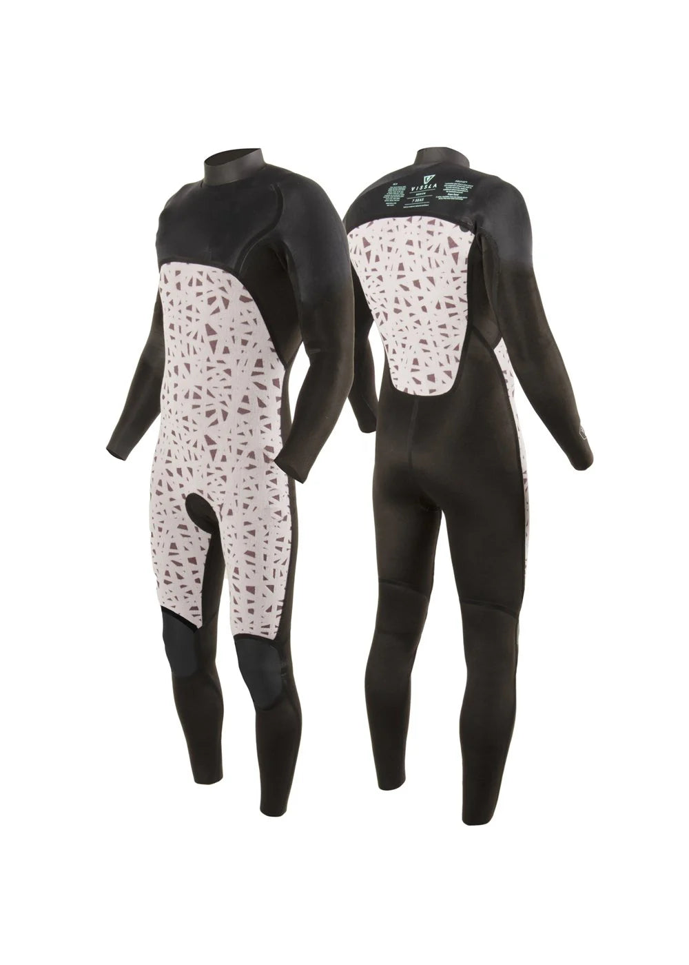 Vissla 7 Seas 4/3 chest zip full suit