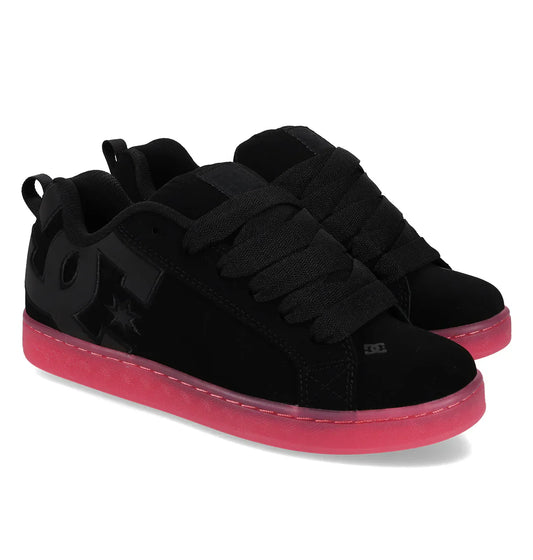 DC Womens Court Graffik l Black, Pink