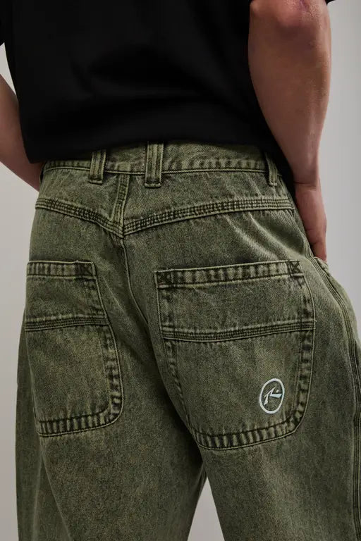 Rusty R dot baggy jean