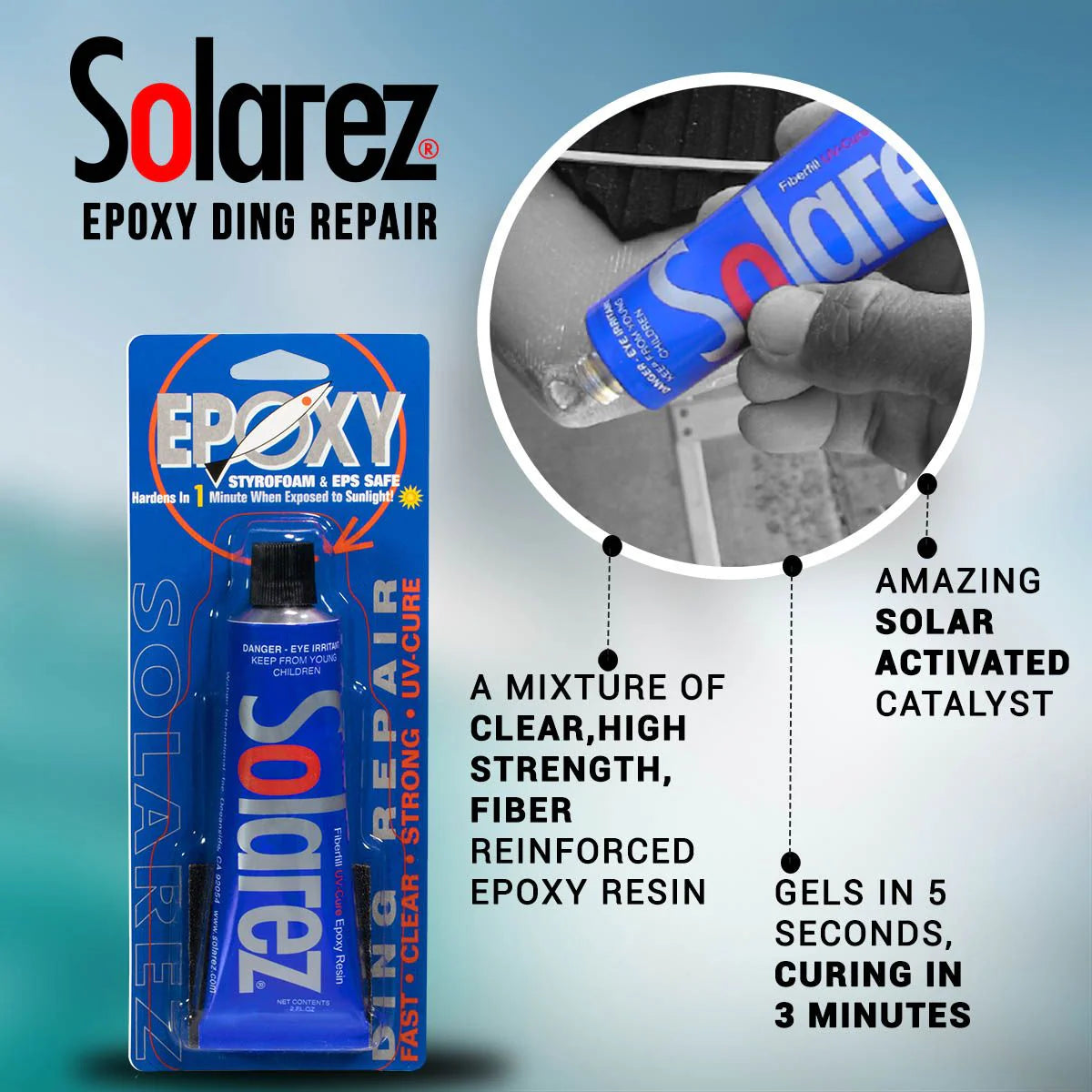 SOLAREZ EPOXY UV RESIN - 15ml & 30ml