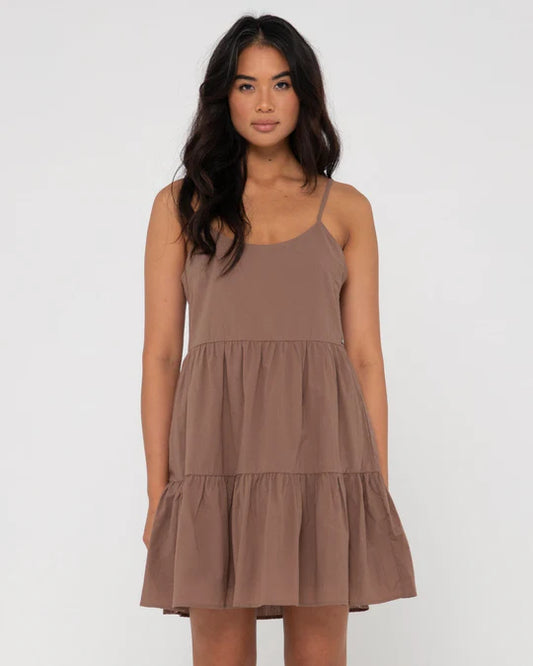 Rusty Heather Slip Dress