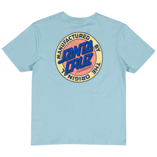 Santa Cruz mfg Retro Dot Reverse Tee- Girls