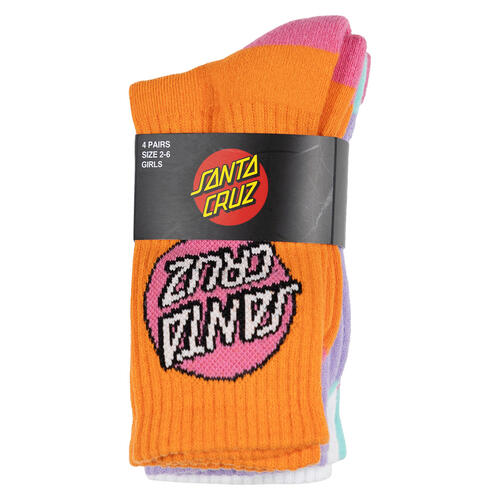 Santa Cruz Other Dot Girls Crew Sock