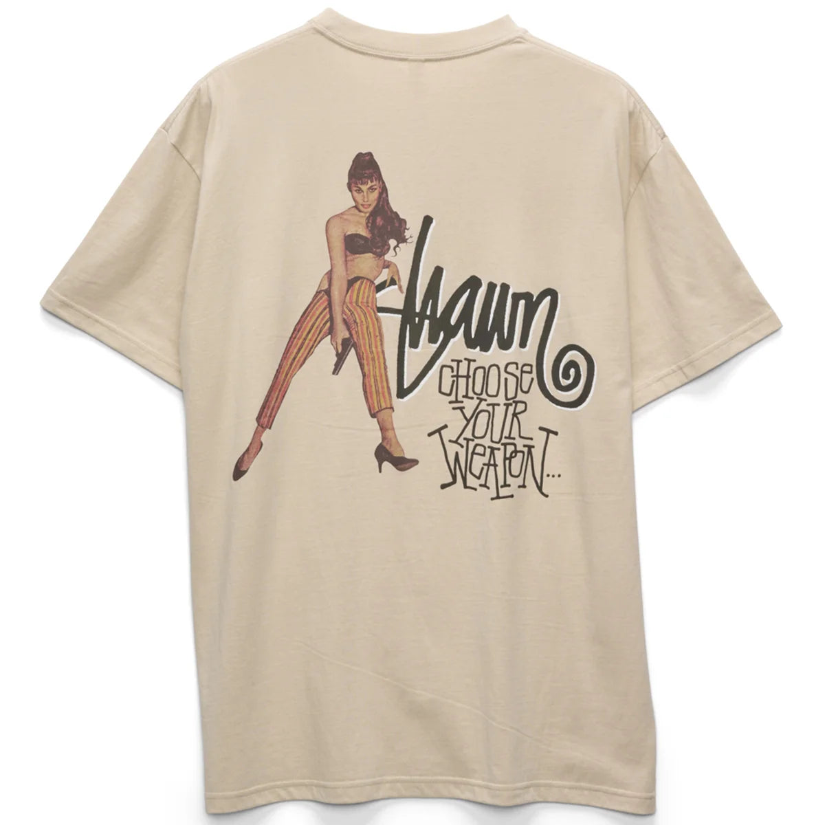 S Double Choose Your Weapon Tee (Off White)