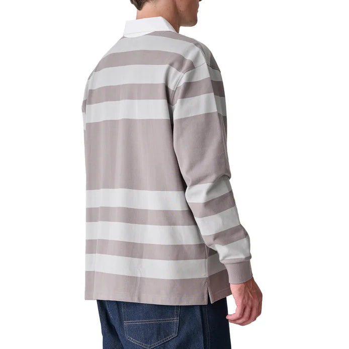 S Double Rugby Stripe Long SLeeve