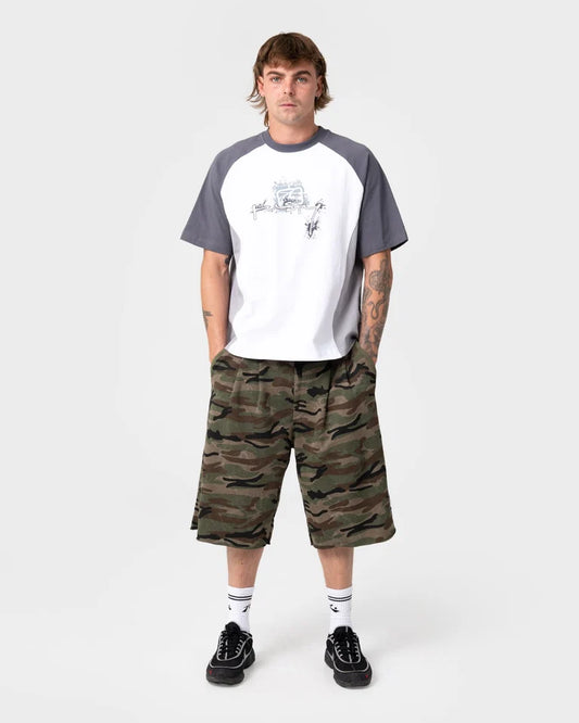 Rusty Splish Splash Short Sleeve Tee l White