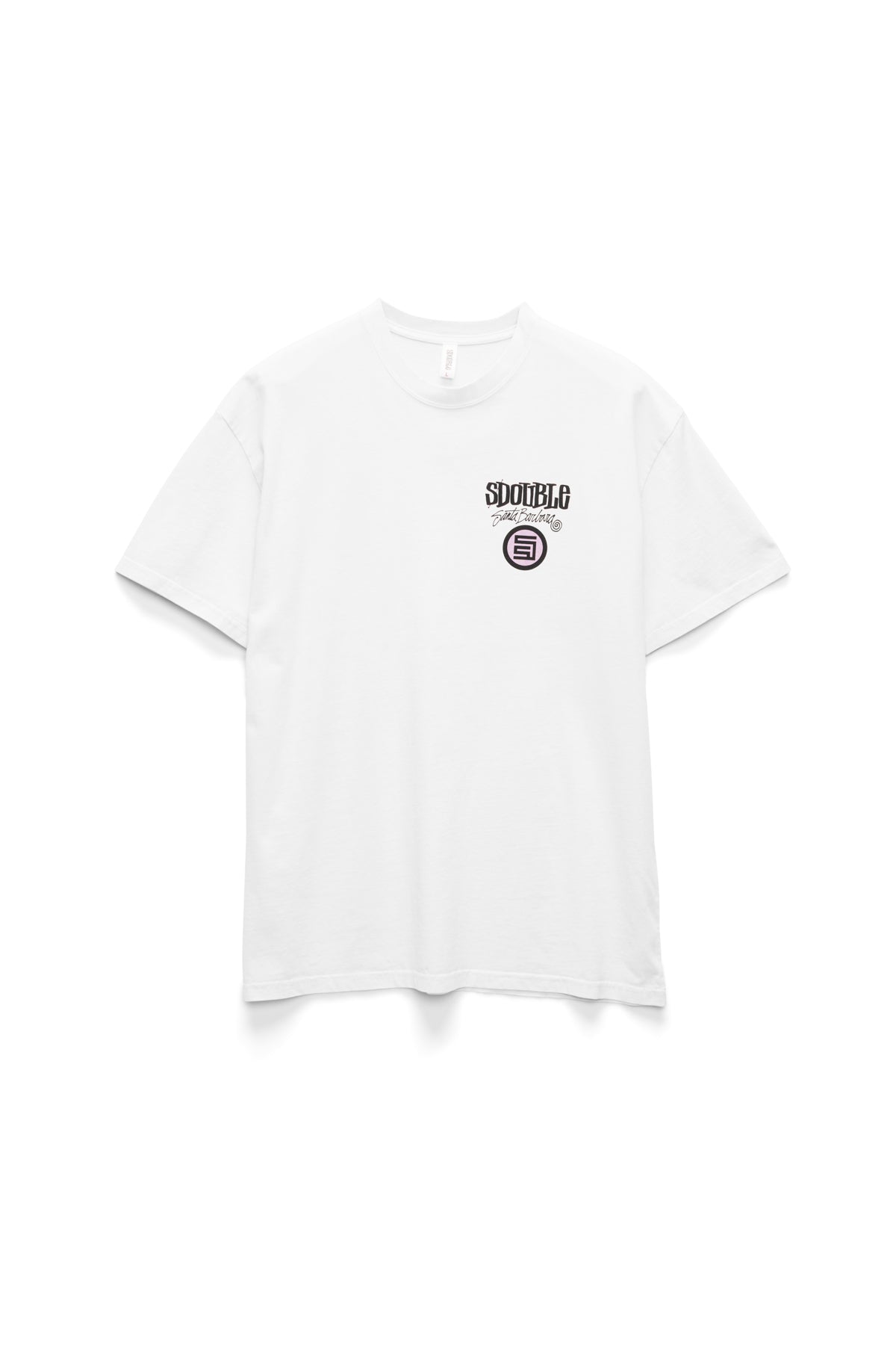 S Double Combo Platter Tee - White