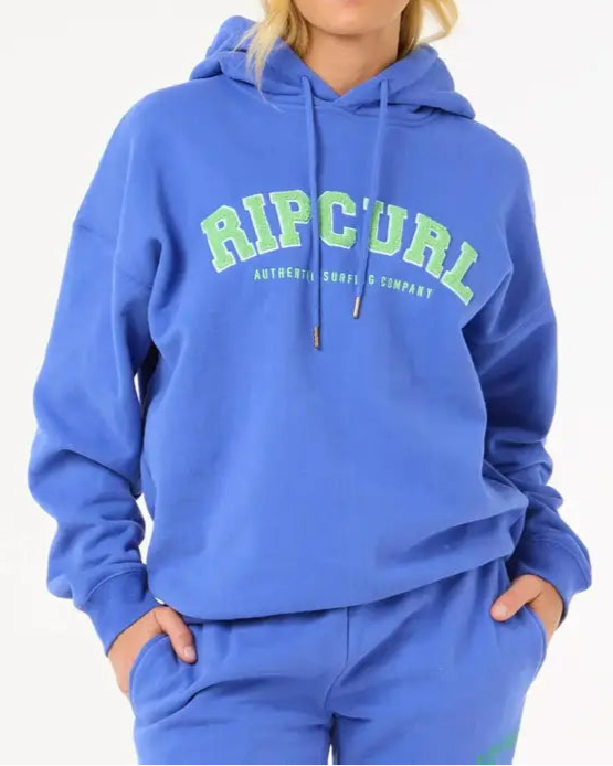 Ripcurl varsity hoodie- Ocean