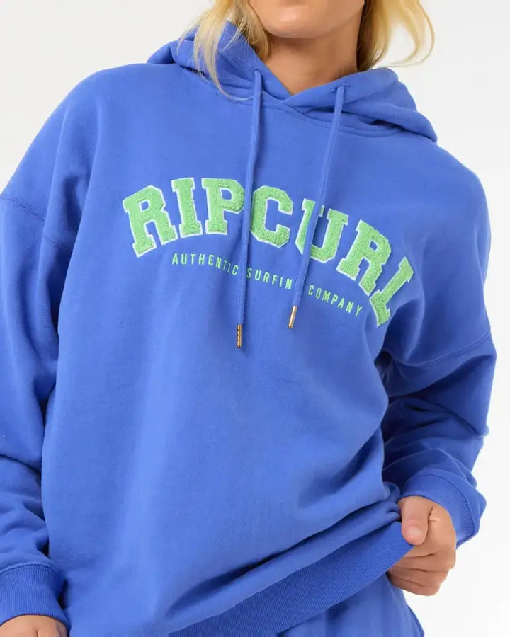 Ripcurl varsity hoodie- Ocean