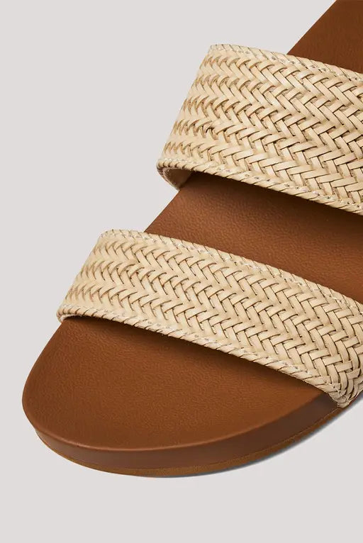 Reef Womens Vista Braid Slides- Vintage