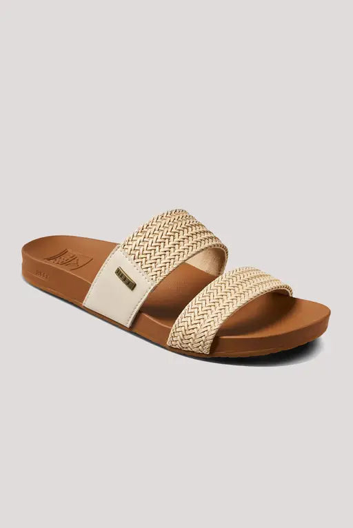 Reef Womens Vista Braid Slides- Vintage