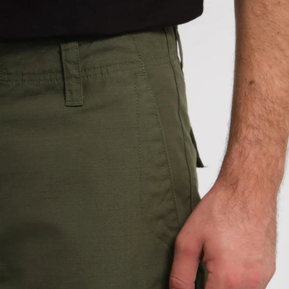 Volcom squads cargo loose pant-Green