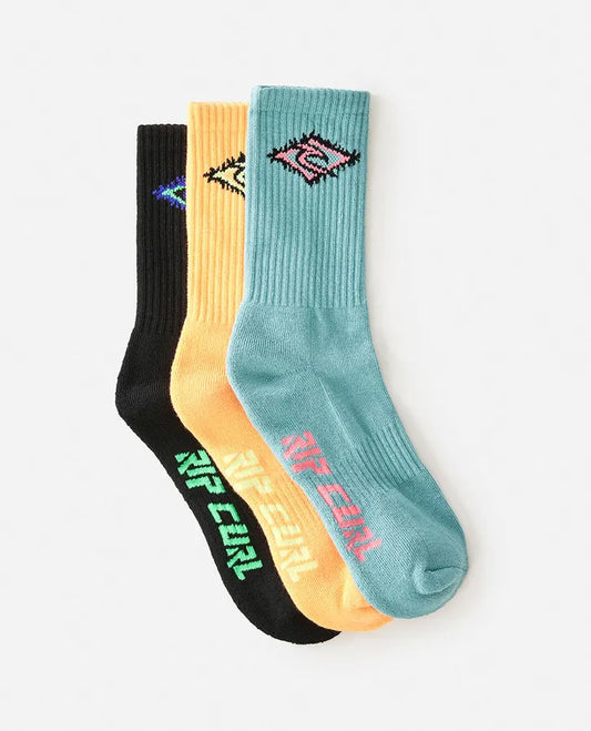 Ripcurl kids sock 3 pack