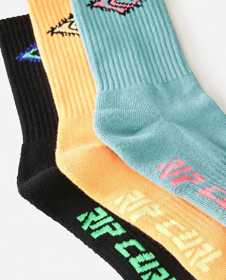 Ripcurl kids sock 3 pack