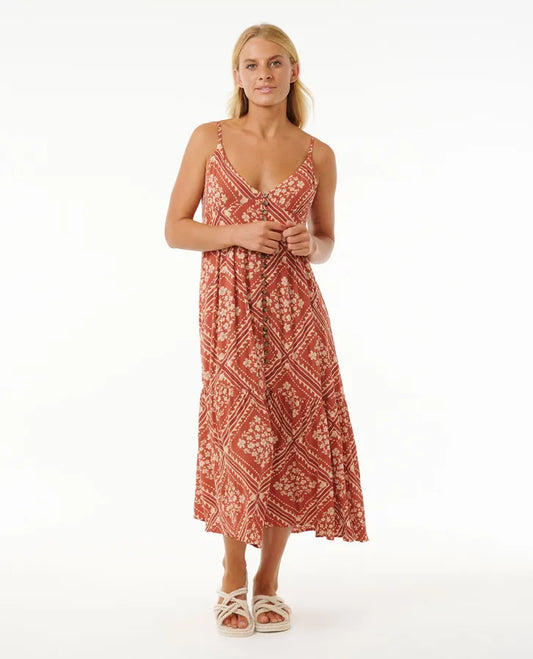 Rip Curl Soleil Button Through Maxi