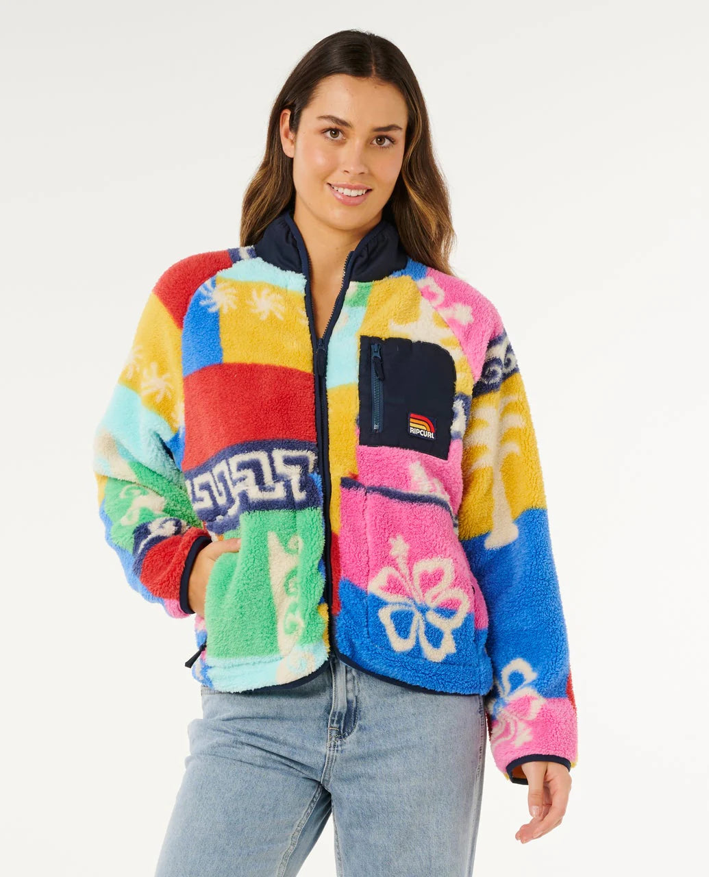 Rip Curl Surfside Standard Zip Through Polar