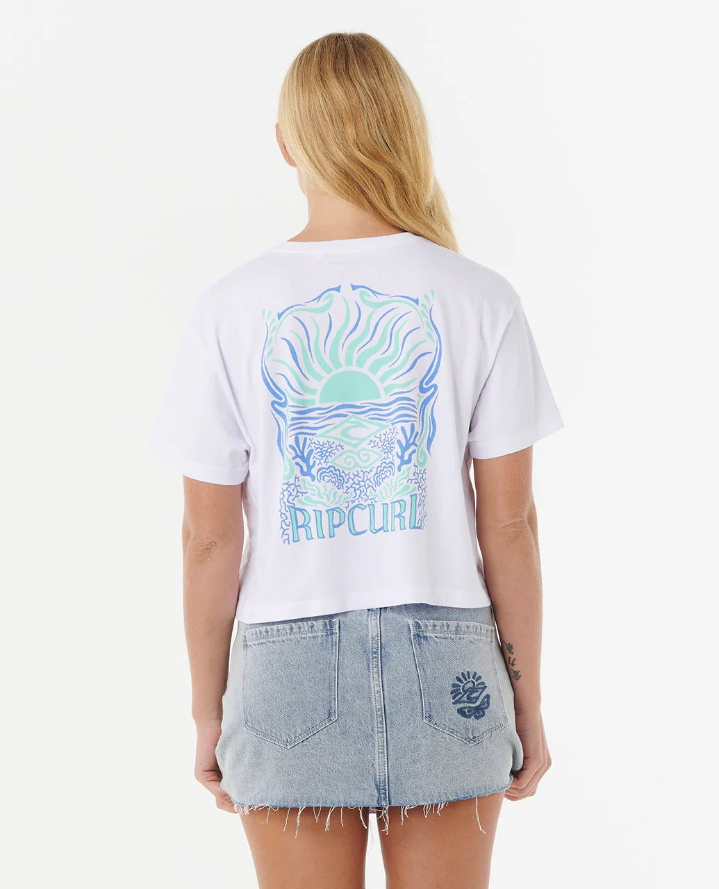 Rip Curl Sunrise Crop Tee