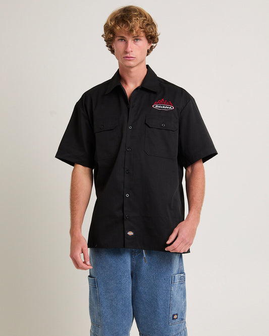 Dickies Fire Boy Short Sleeve Shirt