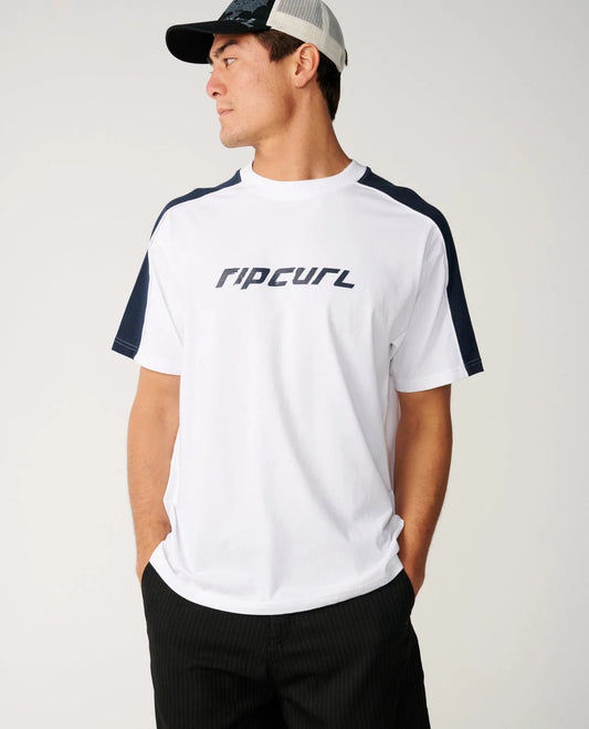 Ripcurl Archive Up Top Panel Loose Tee | White
