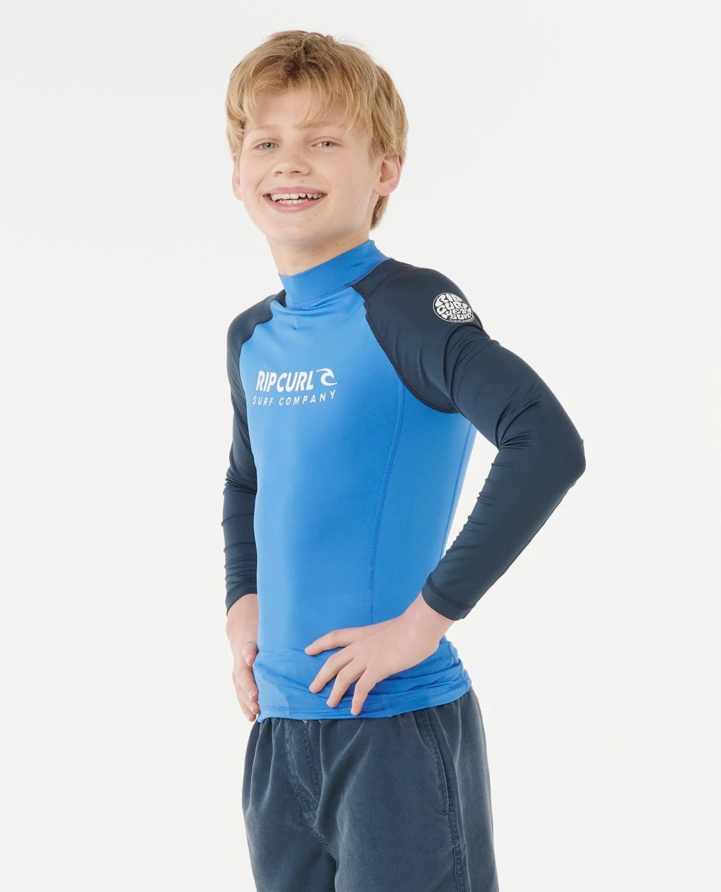 Rip Curl Youth Shock UPF LS Rash Shirt