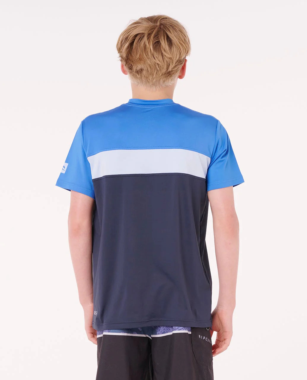 Rip Curl Undertow UPF SS Boys Rash Shirt