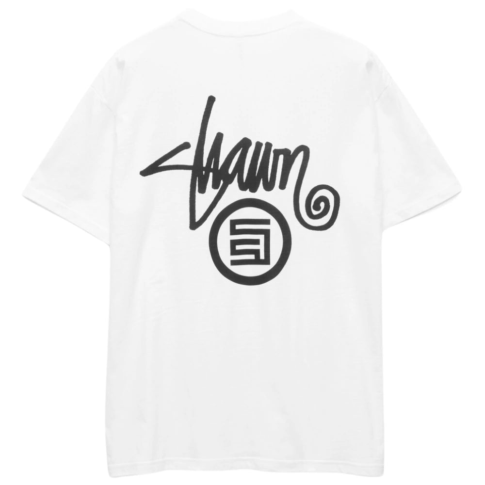 S Double Shawn Dot White Tee