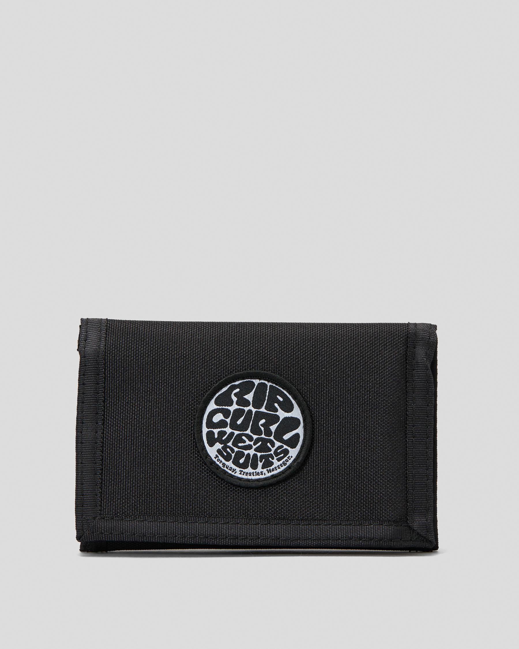 Ripcurl icons surf wallet-Black – Boardzone Surf Co.