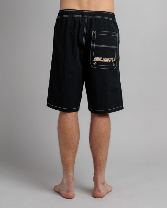 Rusty Flip Daddy Boardshort Black 3