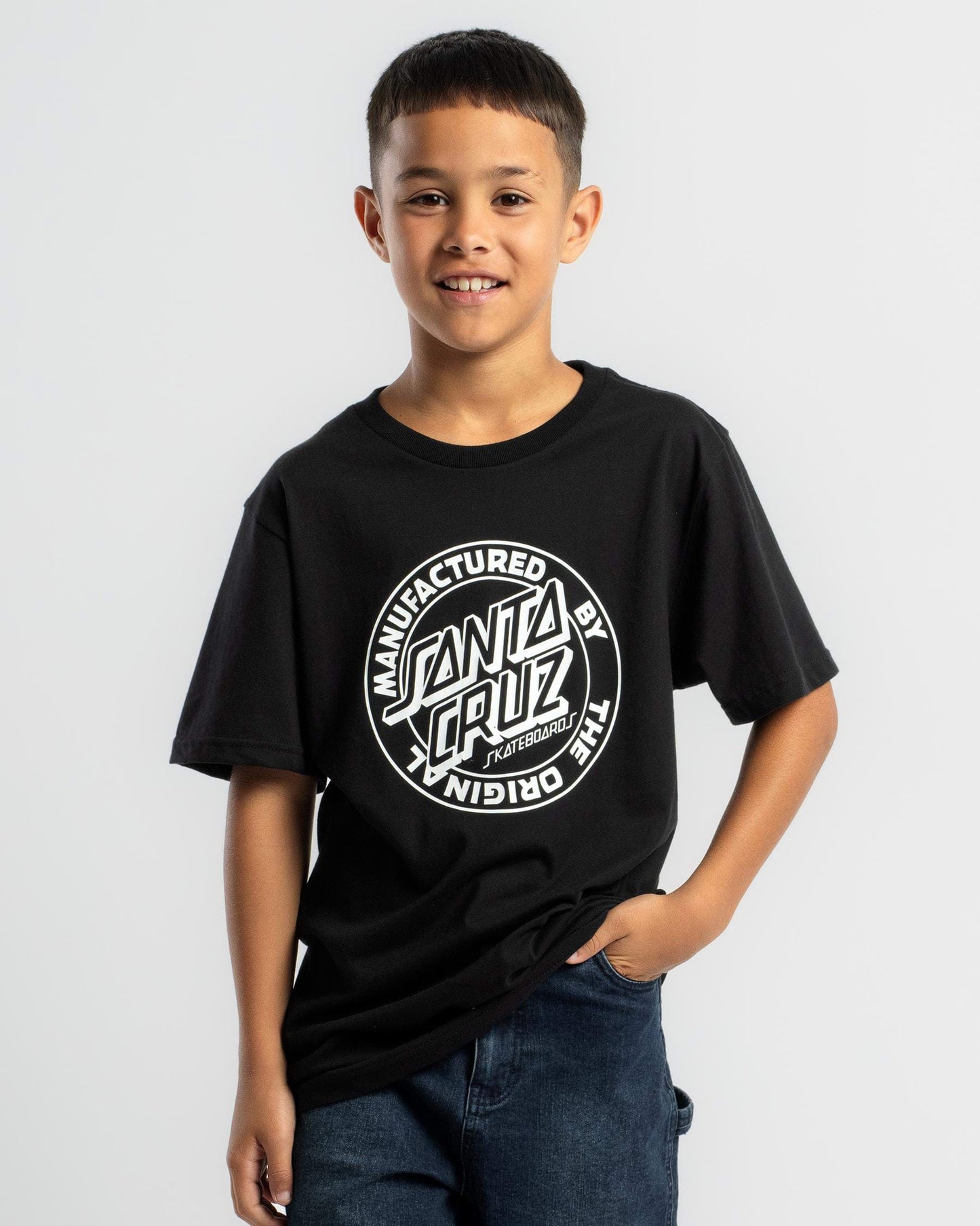 Santa Cruz MFG Dot Front Boys Tee