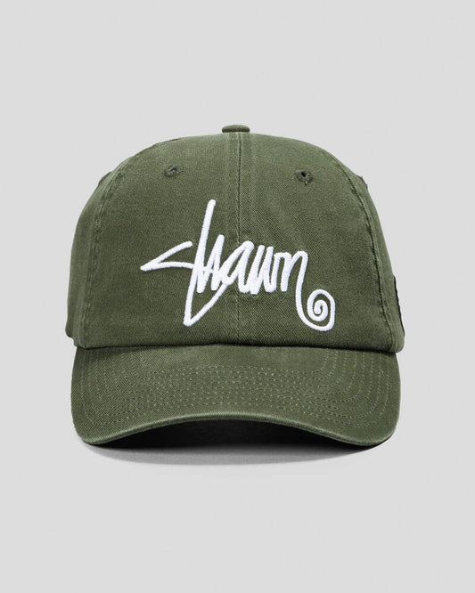 S Double Shawn script cap