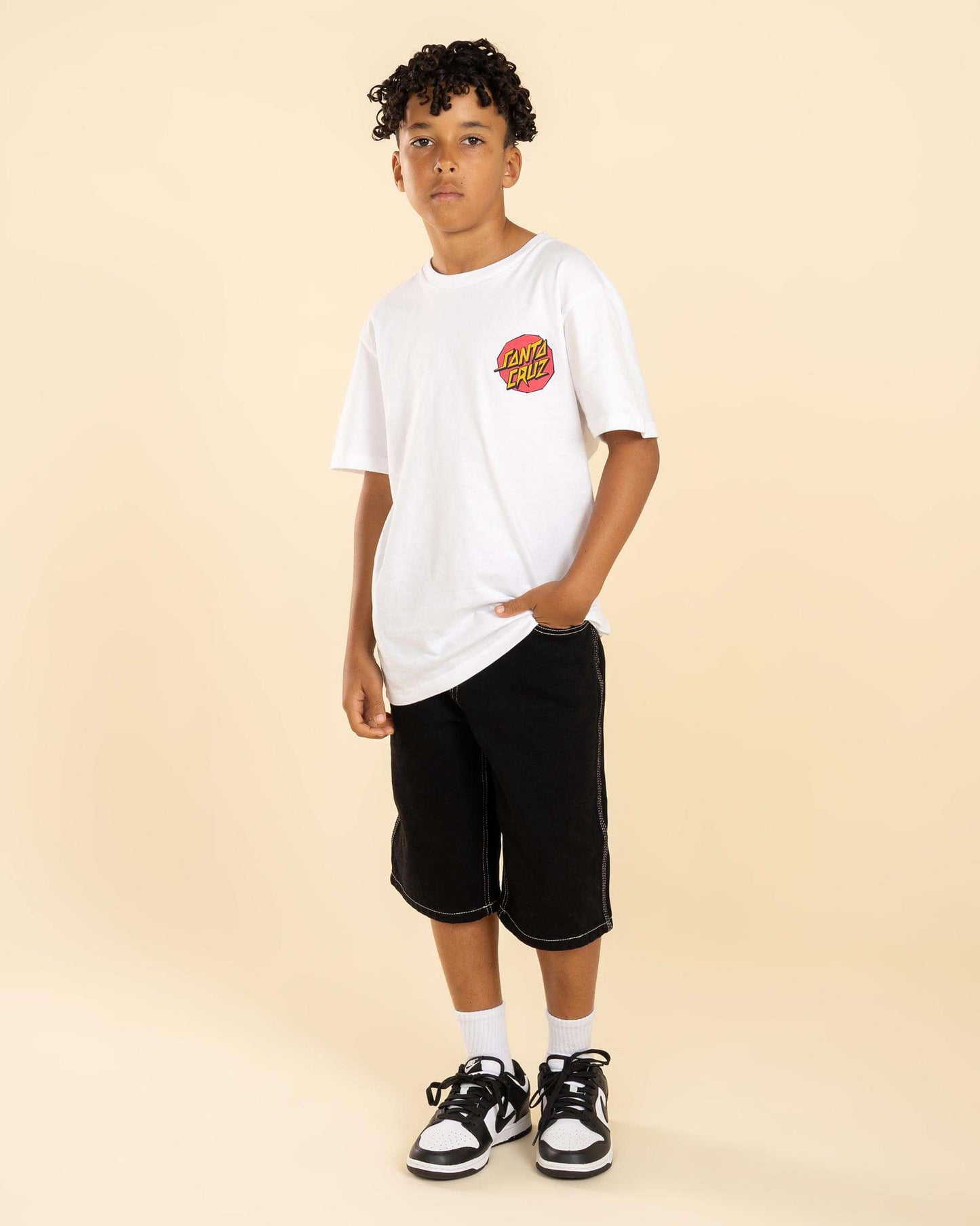 Santa Cruz Flame Arch Boys Jorts
